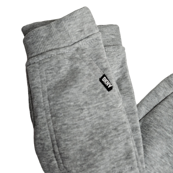 DKNY Boy's Gray Sweatpants Jogger Pants NWOT Boy's Size 24 Months - Picture 3 of 6